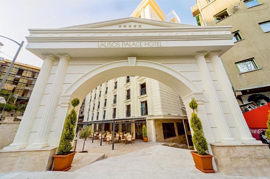 Lausos Palace Hotel Sisli Istanboel Buitenkant foto